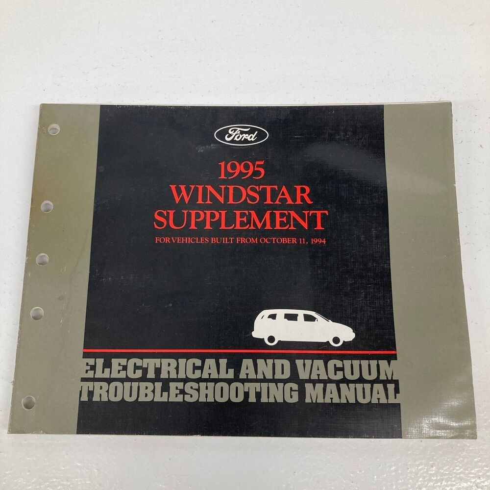 Ford Windstar Electrical Vacuum Troubleshooting Manual 1995
